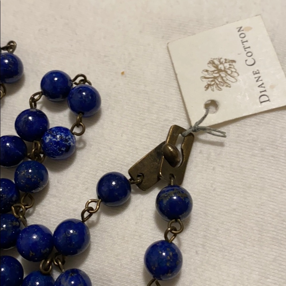 Women’s Lapis Necklace - Picture 3 of 3